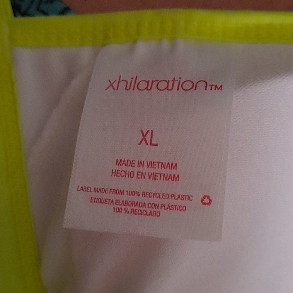 Xhilaration Bikini Top Yellow XLarge - Picture 4 of 4